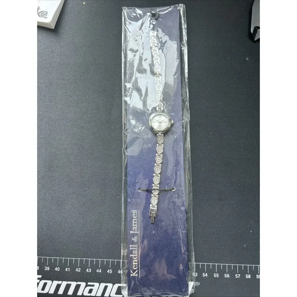 Kendall & James Silver Tone Women’s Quartz Watch